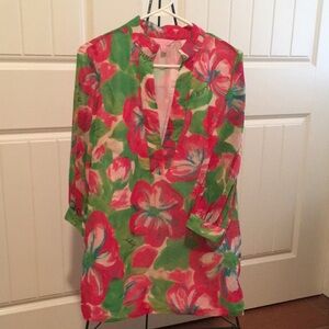 Lilly Pulitzer signature print tunic in LIKE NEW CONDITION